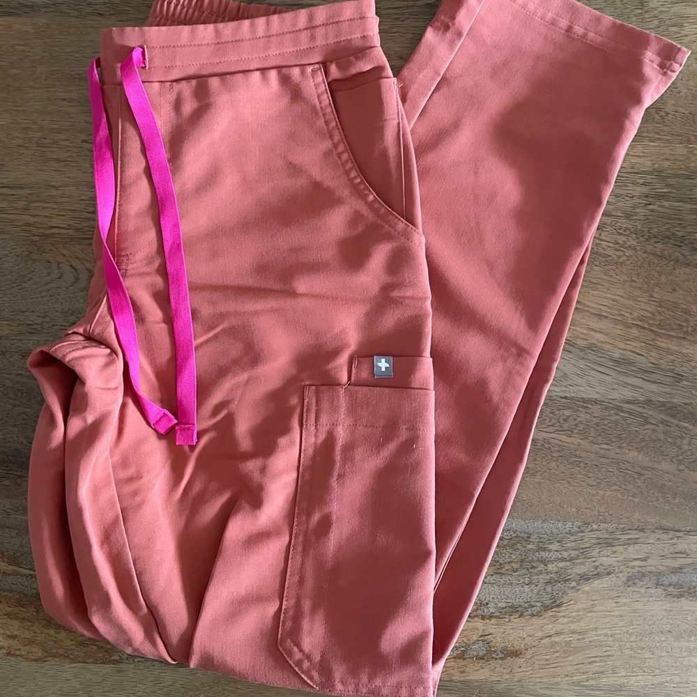FIGS Terracotta Yola Scrub Pants